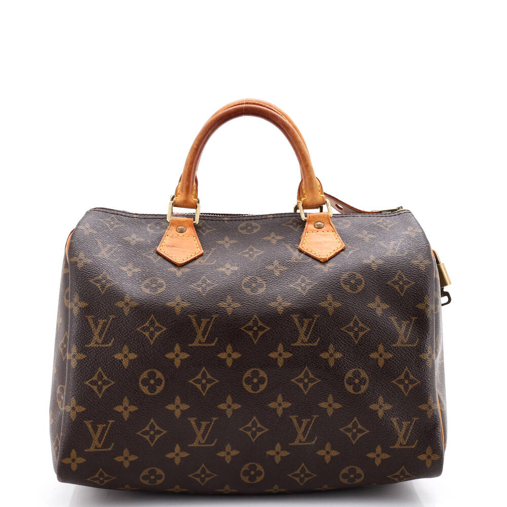 Louis Vuitton Speedy Handbag Canvas 30 #262031L17B